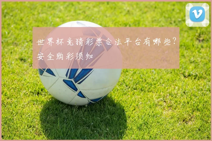 世界杯竞猜彩票合法平台有哪些?安全购彩须知