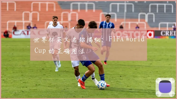 世界杯英文名称揭秘:FIFA World Cup 的正确用法